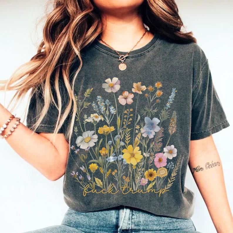Subtle Anti Trump Shirt, Fck Trump, Sucks Shirt, Feminist tshirt, Feminism, Anti Trumpism Shirts, Anti Maga Tee Casual Cotton Fabric