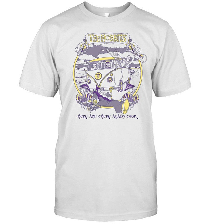 Elijah Wood The Hobbits Here And There Again Tour T-Shirt