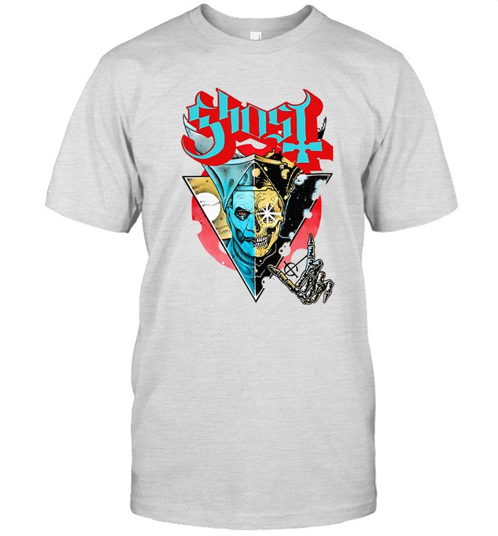 Ghost Split Faces Halloween 2023 Shirt