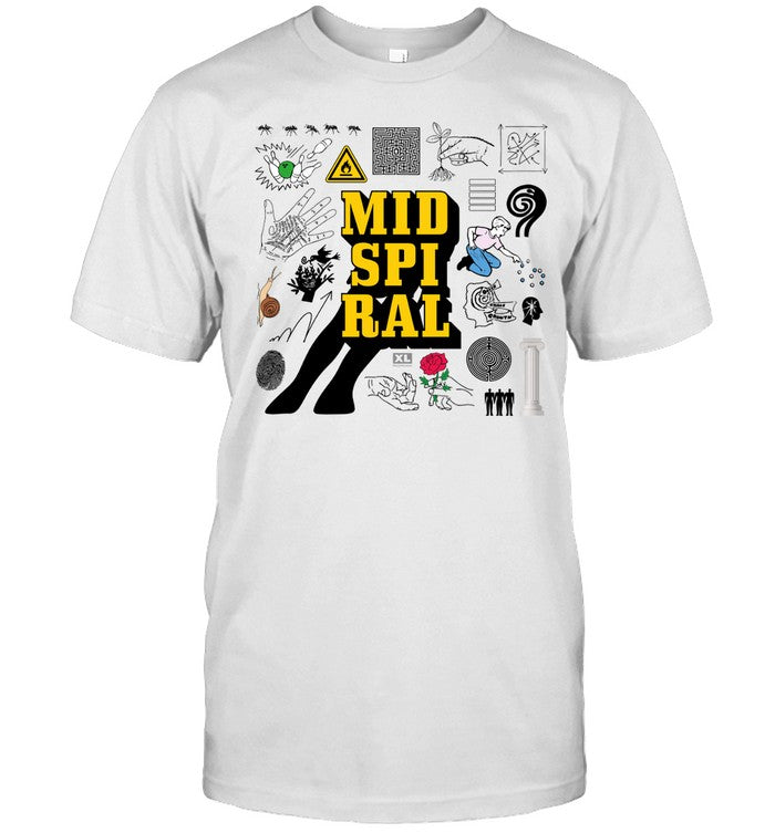 2024 BadBadNotGood Mid Spiral New Tee
