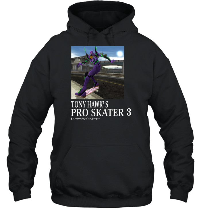 Ree Yue Wearing Tony Hawk's Pro Skater 3 Hoodie