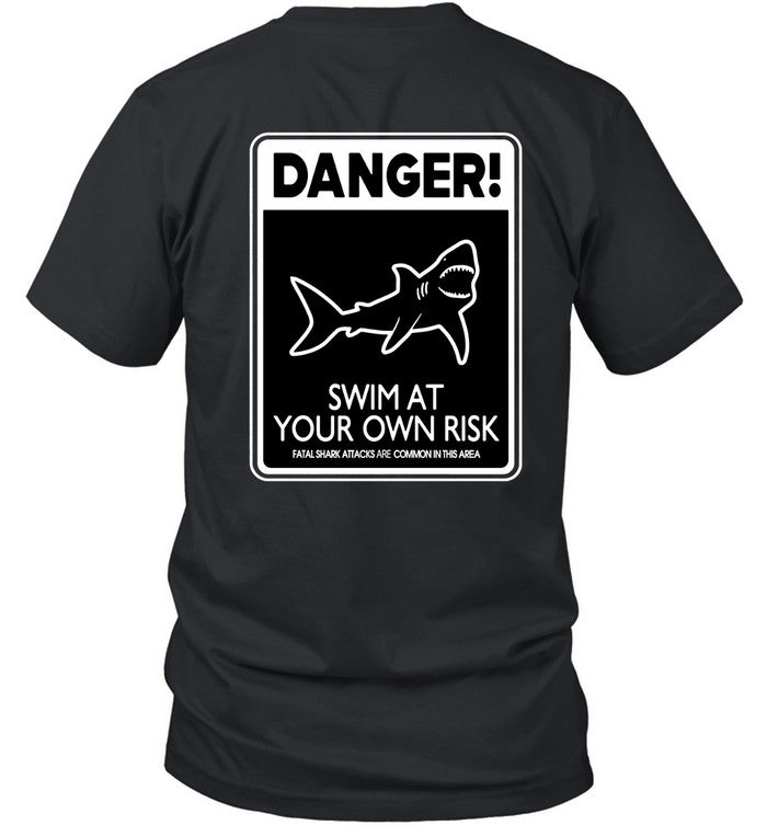 Strap Season 4.0 Danger Swim At Your Own Risk Shirt