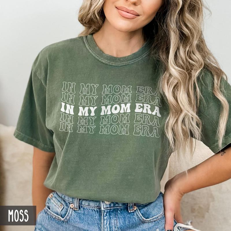s® In my MOM Era Shirt, Cute Mothers Day Shirt, Oversized Trendy Mama t-shirt, Cute Retro Mom Shirt, Mommy Shirt, Gift for Mom, New Mother from daught