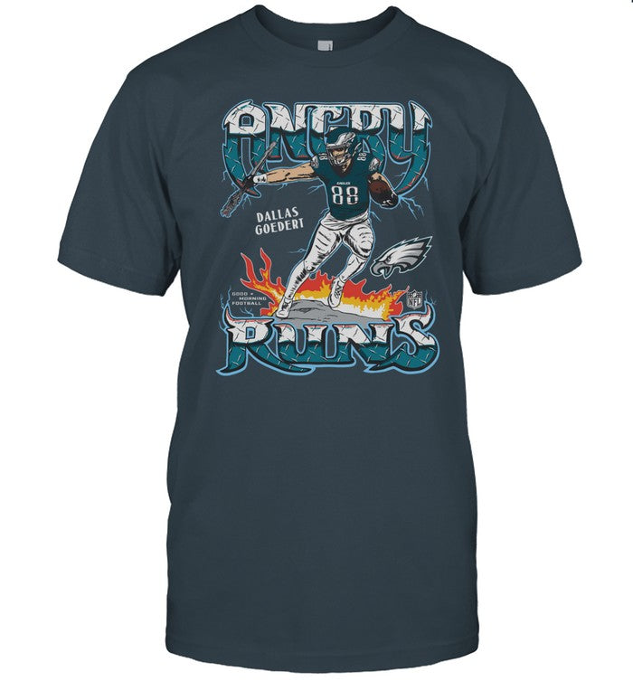 Angry Runs 2024 Eagles Dallas Goedert Shirt