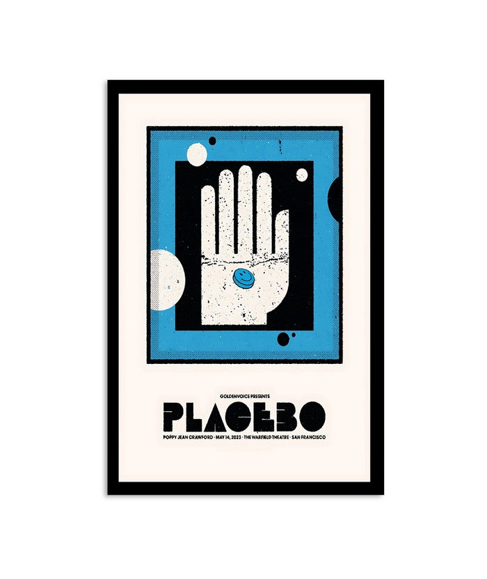 Placebo May 14 2023 The Warfield Theatre San Francisco Poster