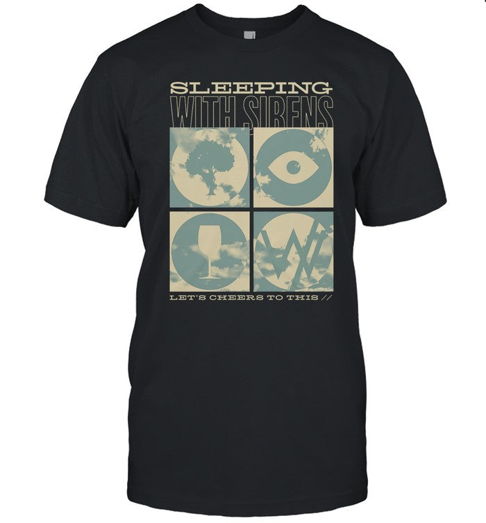 Sleeping With Sirens Let's Cheers To This T-Shirt Limited