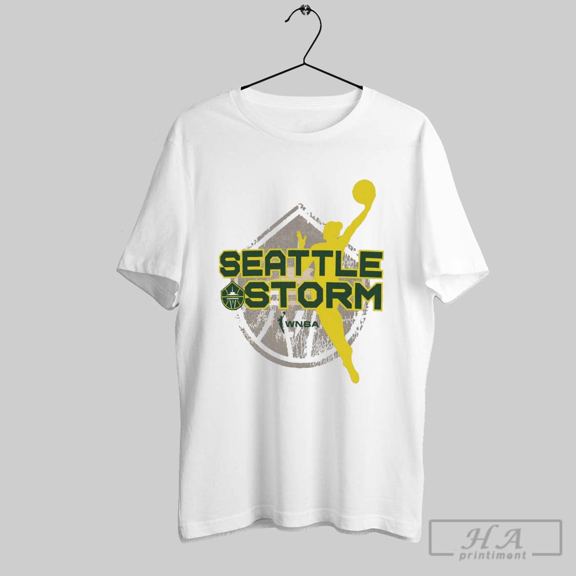 Seattle Storm Natural Wnba Team Elite T Shirt