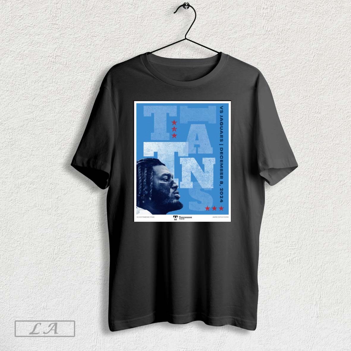 Tennessee Titans Vs Jacksonville Jaguars Divisional Football On Deck Dec 8 2024 Poster T Shirt