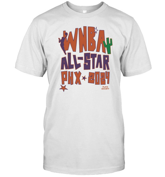 Playa Society 2024 Wnba All-Star T-Shirt