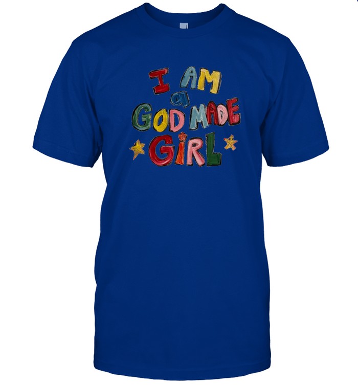 i am a god made girl funny shirt