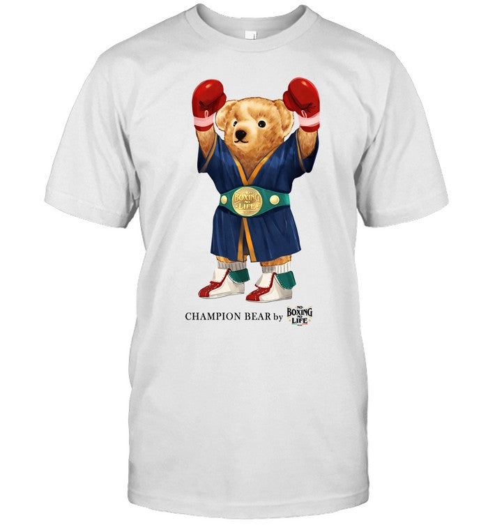 New Champion Bear No Boxing No Life Shirt Tee