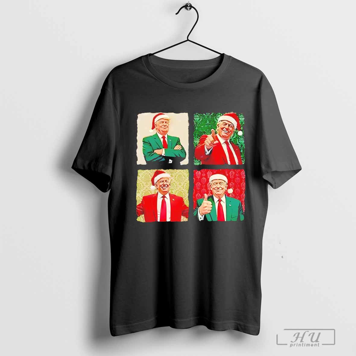 Santa Trump Merry Christmas T-shirt