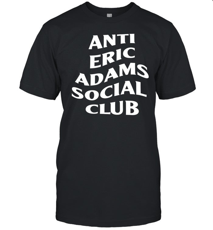 Notchrisvolpe Wearing Anti Eric Adams Social Club Shirt