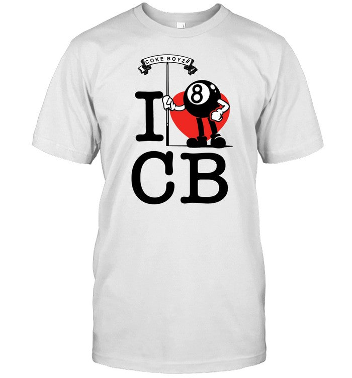 Coke Boys Eight-Ball I Love CB T Shirt