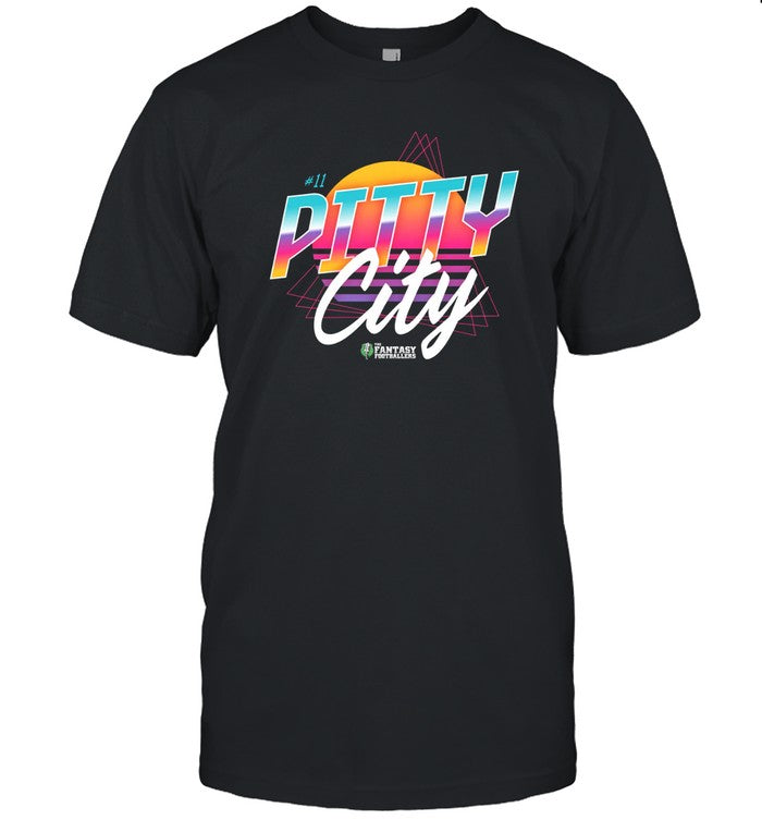 Fantasy Footballers Podcast Pitty City T-Shirt