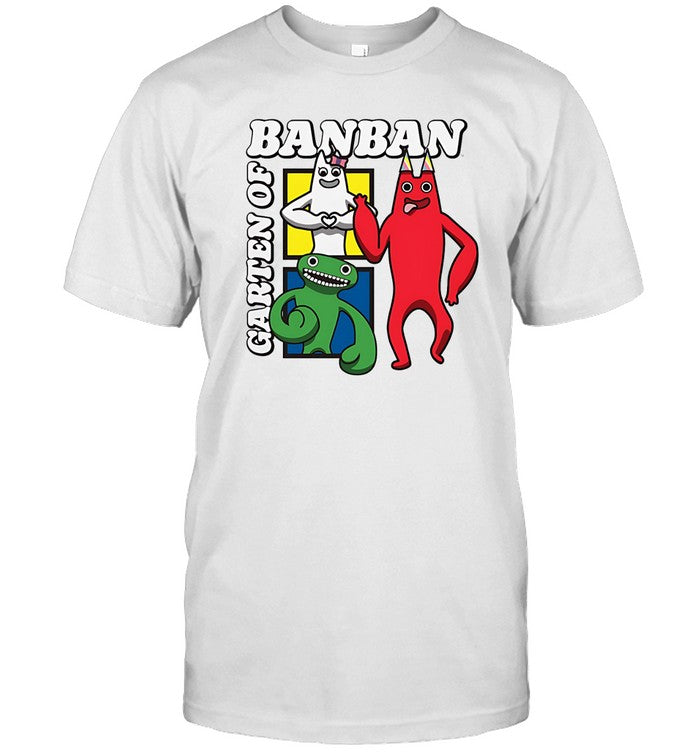 New Euphoric Brothers Character Squares T-Shirt