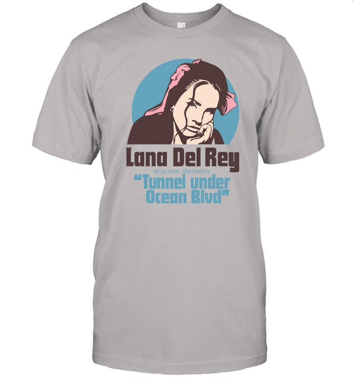 Lana Del Rey Tunnel Under Ocean Blvd T-Shirt