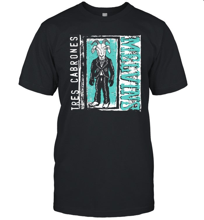 Melvins Tres Cabrones Black T-Shirt 2023 Limited