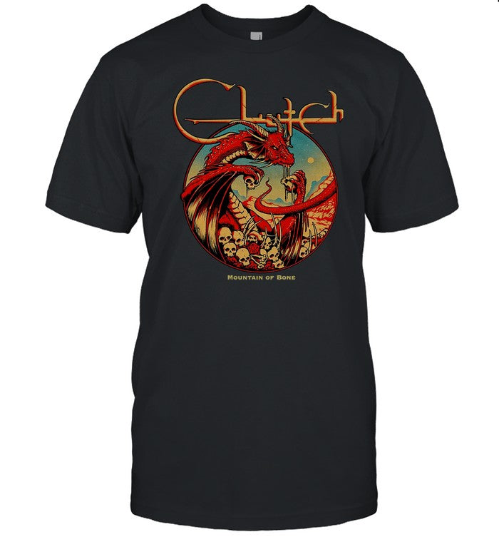 New Clutch Mountain Of Bone Red Dragon Shirt