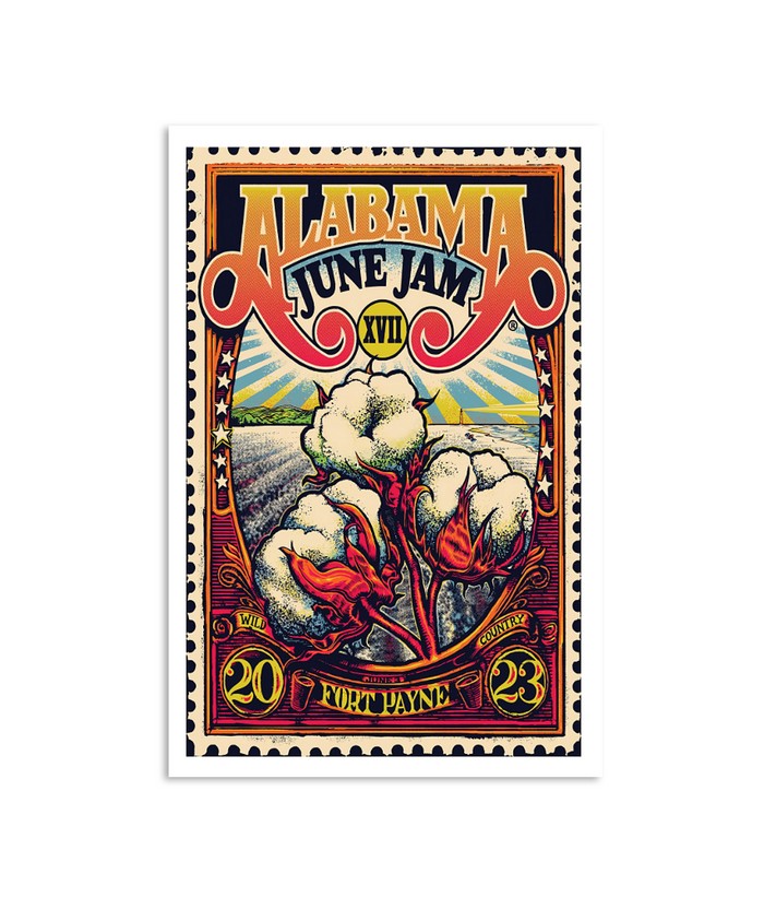 Alabama June Jam June 3 2023 Fort Payne Wild Country Poster