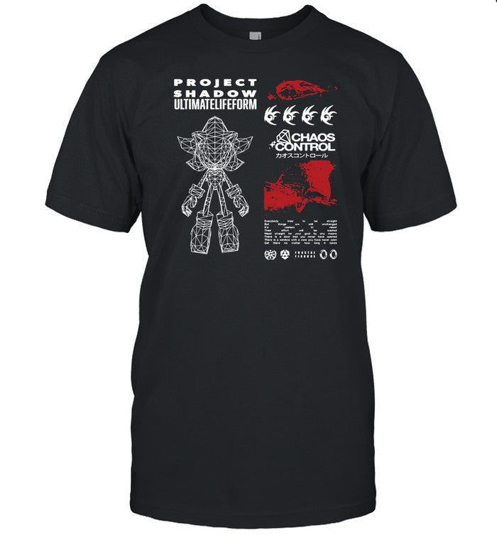 Fractal Fissure Project Shadow Ultimate Lifeform Chaos Control Shirt