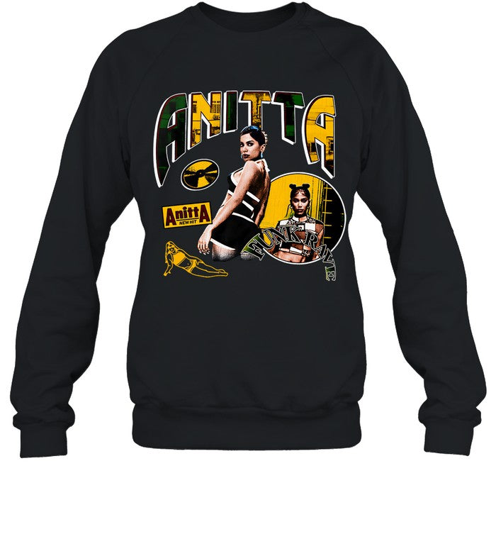 Limited Anitta Funk Rave new Crewneck Sweater