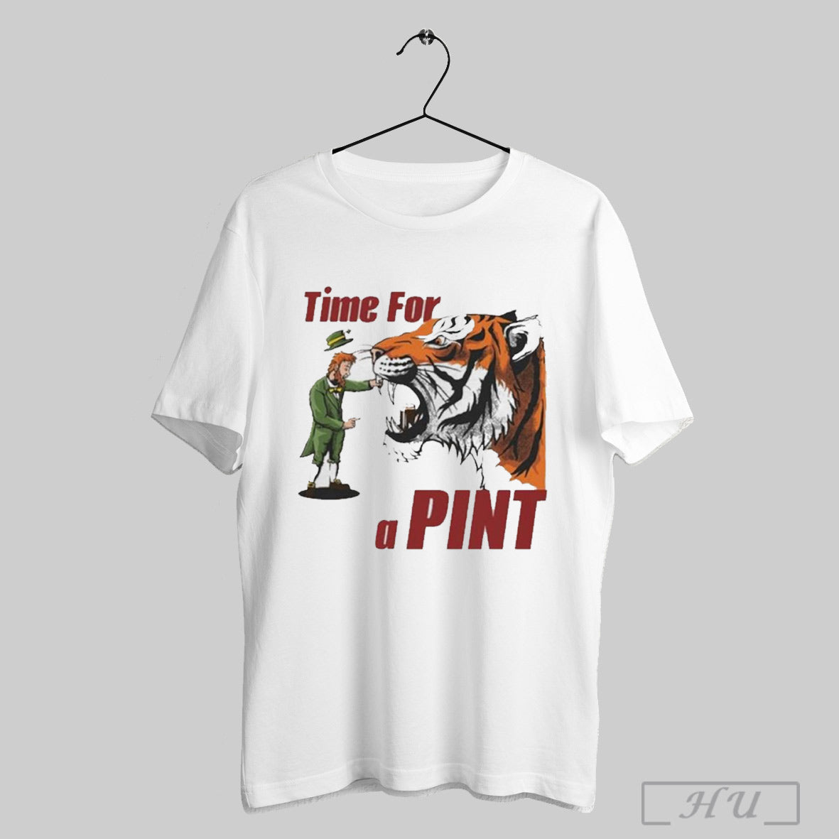 St Patricks Day Time For A Pint Tiger T Shirt Sweatshirt