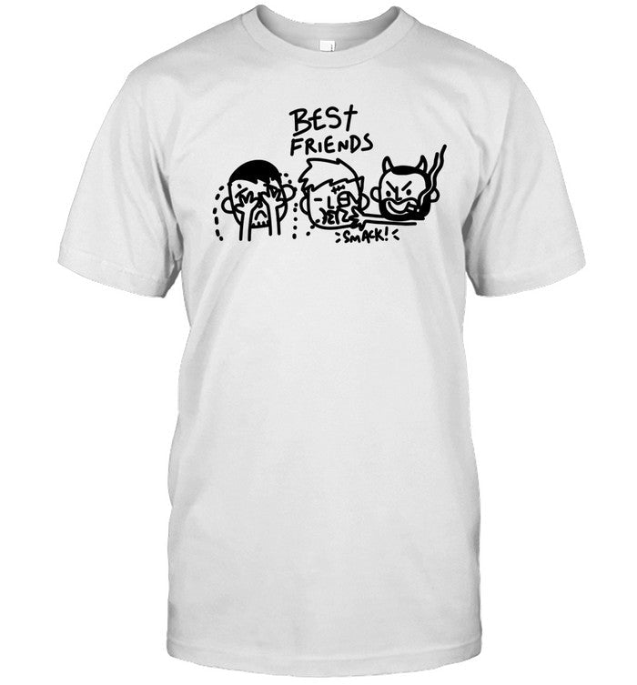 Ofooro Fine Art Best Friends Smack T Shirt
