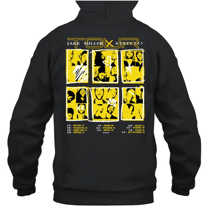 Jake Mille 8 Tattoos Tour 2022 Shirt