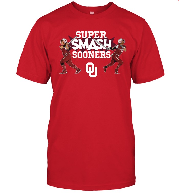 Oklahoma Softball Super Smash Sooners Red Shirt