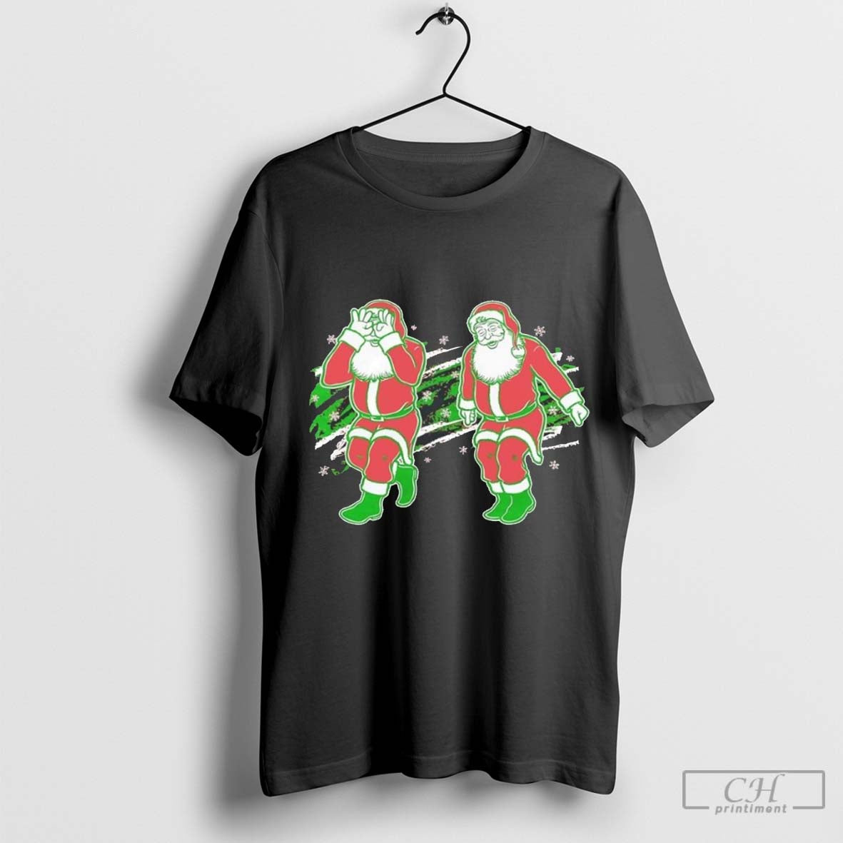 Santa Justin Jefferson’s Griddy Dance shirt