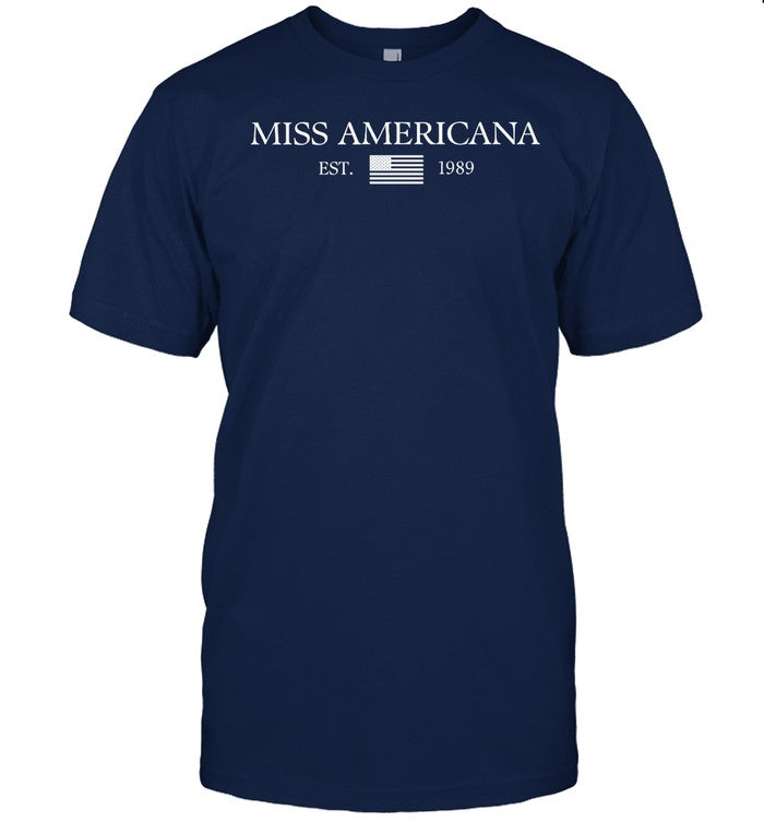 Shirt Miss Americana Minimalist Est 1989