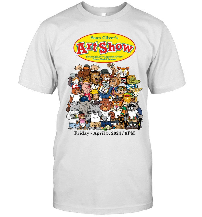 Limited Sean Cliver Art Show 2024 Shirt