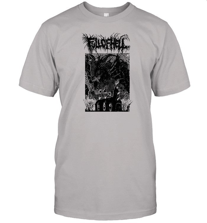 Full Of Hell Goat Church T-Shirt, Hoodie, Tank Top, Sweater And Long Sleeve T-Shirt-Unisex T-Shirt