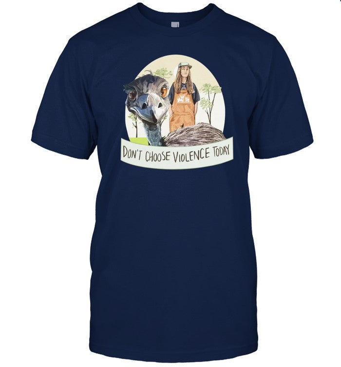 Knuckle Bump Farms Don't Choose Violence Today Tee