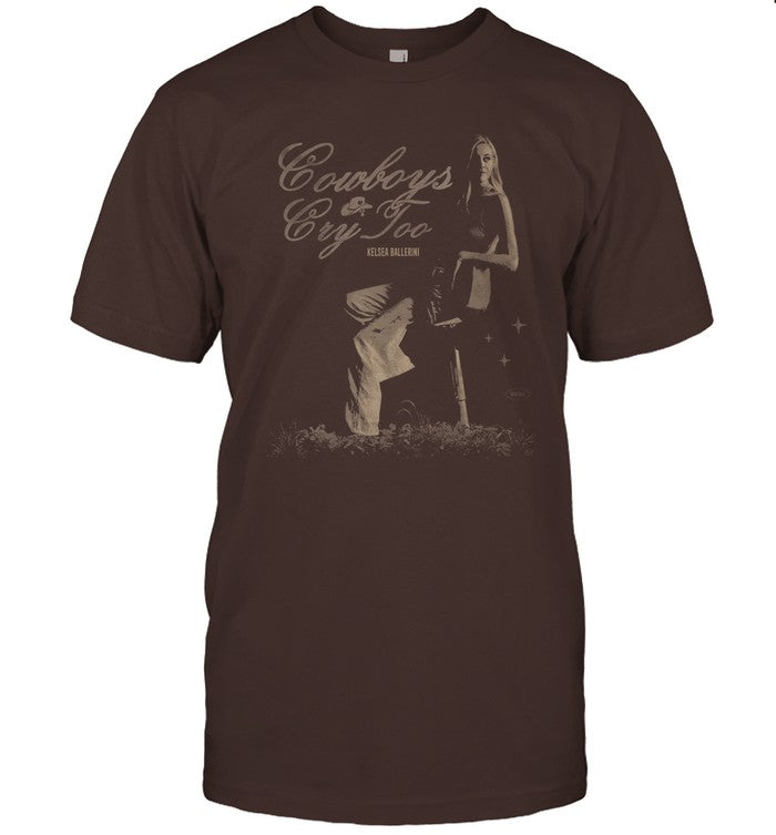 Kelsea Ballerini Cowboys Cry Too Face Shirts