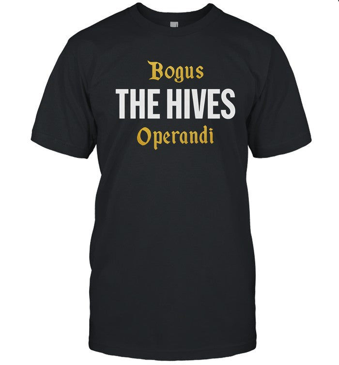 2024 The Hives Bogus Operandi Limited Black T-Shirt