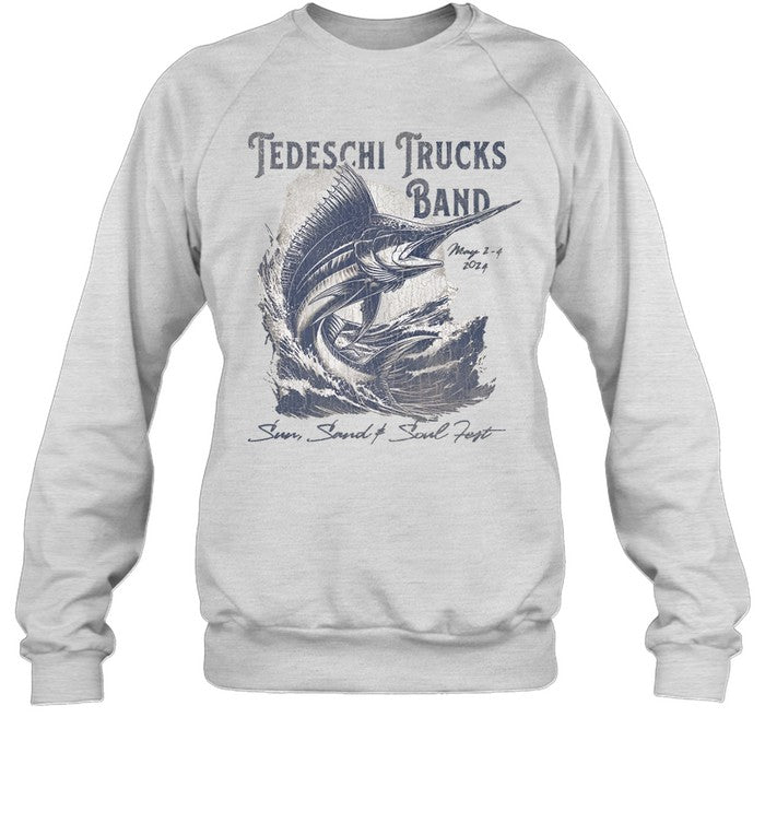 new Tedeschi Trucks Sun Sand And Soul Marlin t shirt