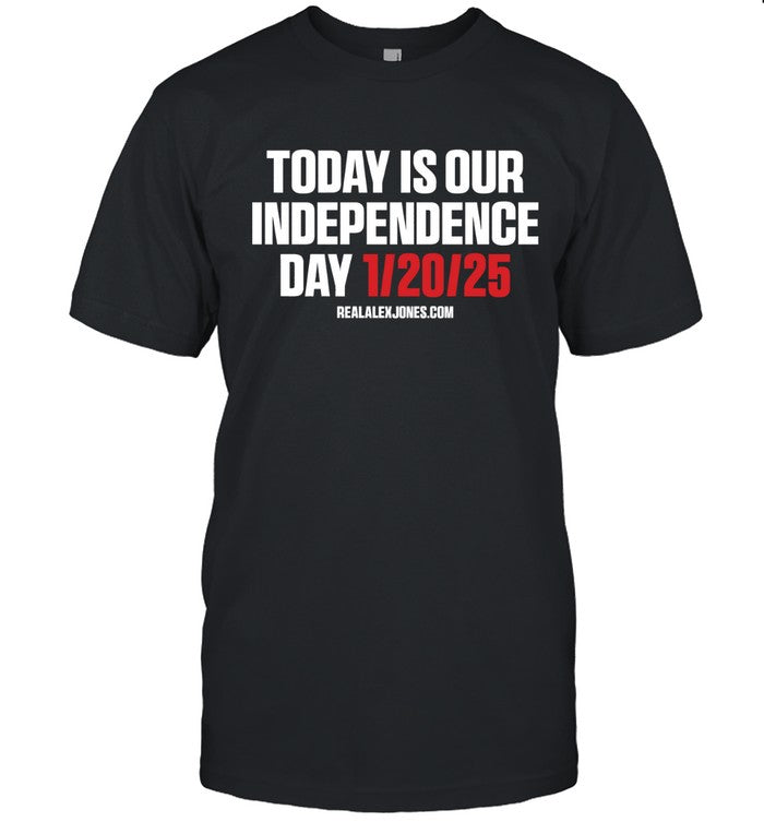 2024 The Alex Jones Today Is Our Independence Day Limited Shirt