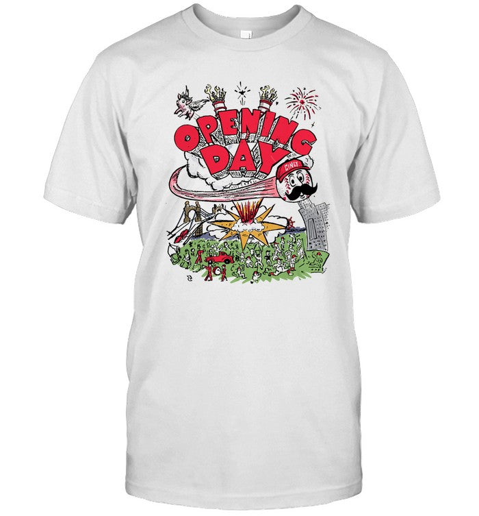 Awesome Opening Day Madness Cincinnati Baseball Chaos T Shirt