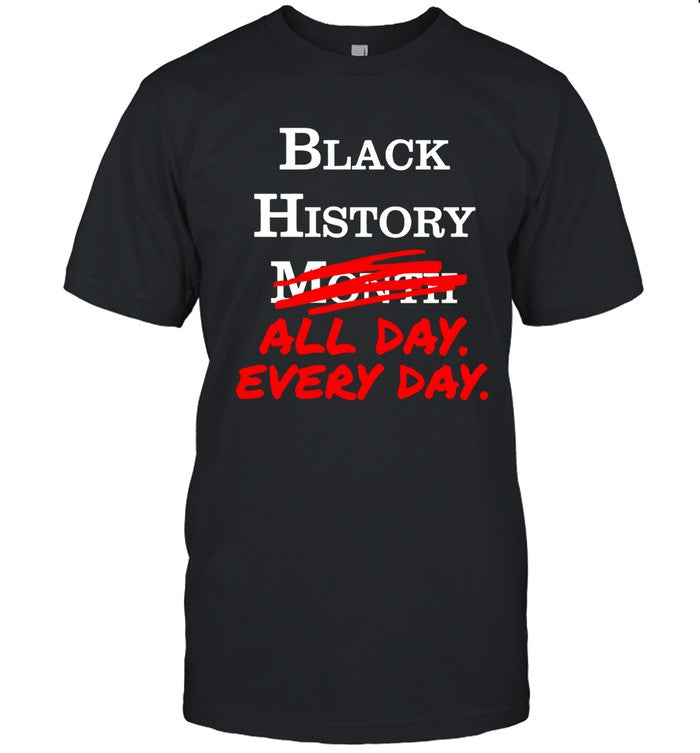 Kenny Akers Black History All Day Every Day Limited Shirts