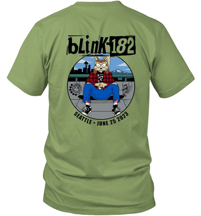 Limited Blink-182 Seattle, Washington Jun 25th 2023 Shirt