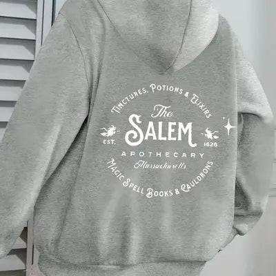 Sesalem Witchy Vibes Hoodie for Men and Women รขโฌโ Halloween Cute Ghost and Witchcraft Theme, Cozy Sweatshirt for Spooky Nights and Trendy Fall Fashion