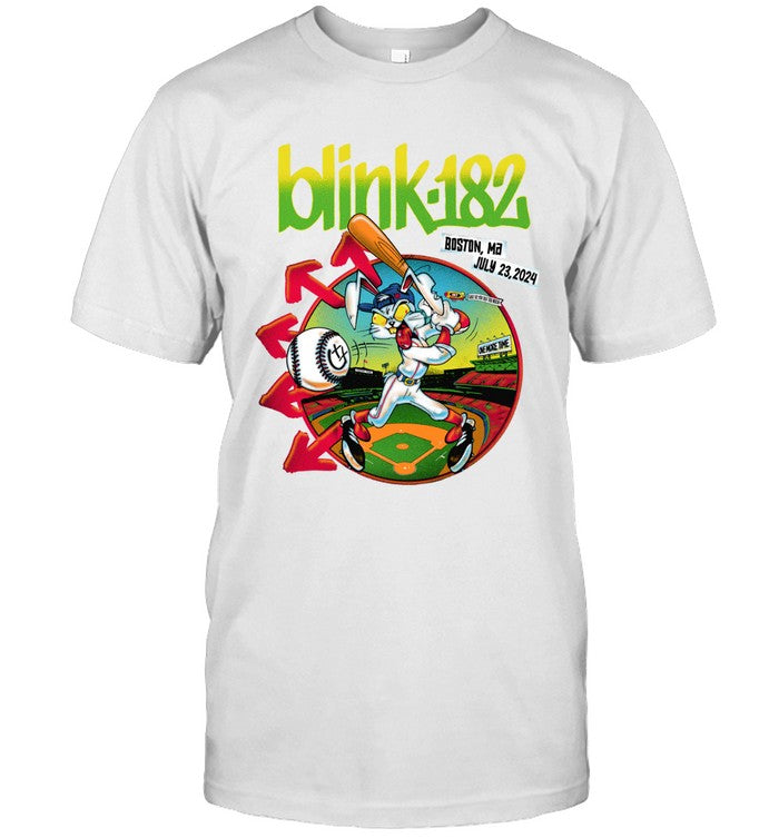 Limited Blink 182 Fenway Park July 23 2024 Boston, MA Shirts