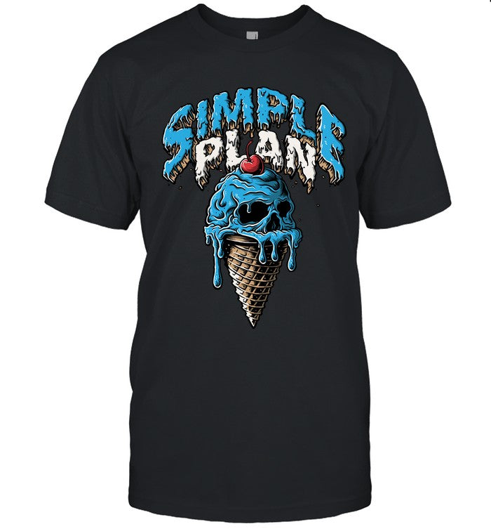 Simple Plan Ice Cream Zombie Limited Tee