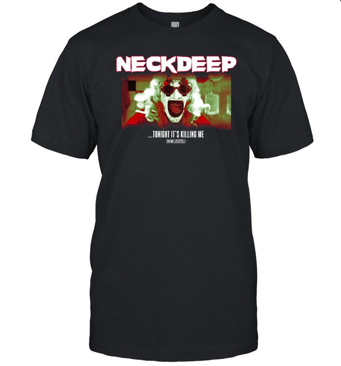 2024 Neck Deep The Horrifier Christmas New T Shirt_1