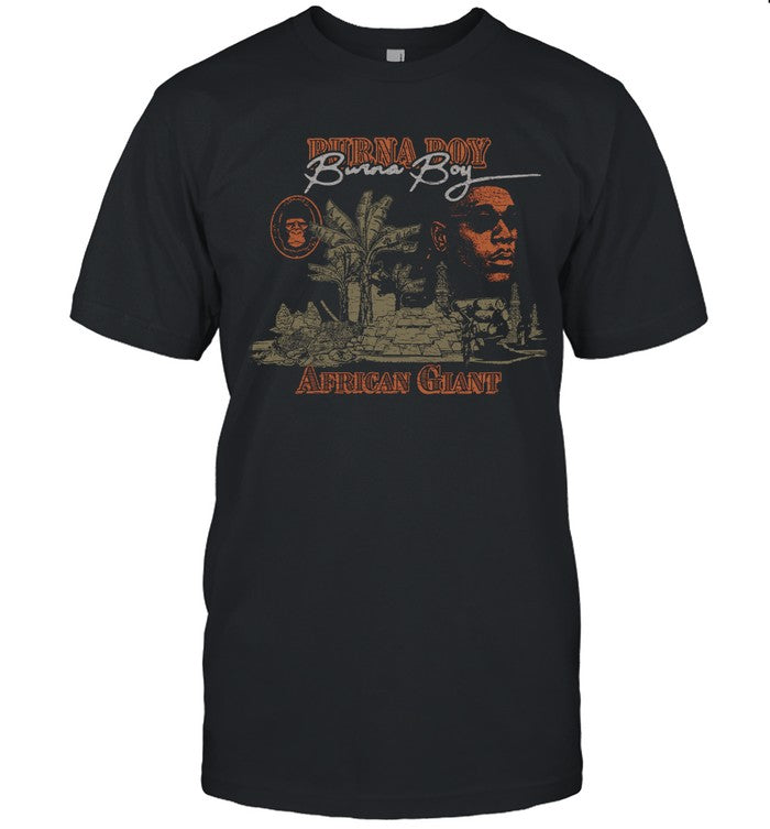 limited Burna Boy African Giant Anniversary shirt