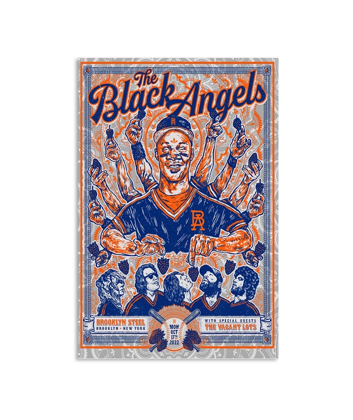 Poster The Black Angels Brooklyn Steel Brooklyn, NY 2022