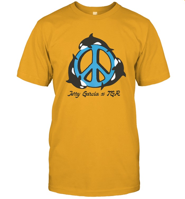 Jerry Garcia And TGR Orca Spiral T-Shirt