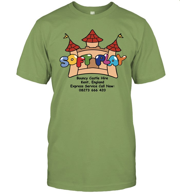 Soft Play Bouncy Castle Hire White T-Shirt